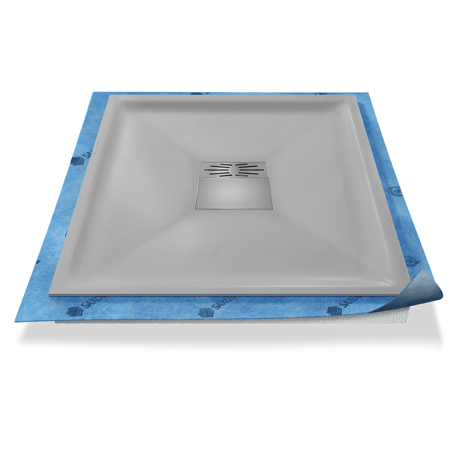 Duschwanne tief Pumpensystem aus Mineralwerkstoff Duschwanne tief Pumpensystem aus Mineralwerkstoff