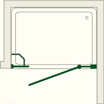 Nischen-Türen-Duschkabine - BXN Nischen-Türen-Duschkabine - BXN