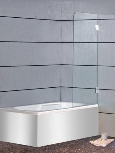 Badewannen Duschwand - 1 Flügel innen - A1B