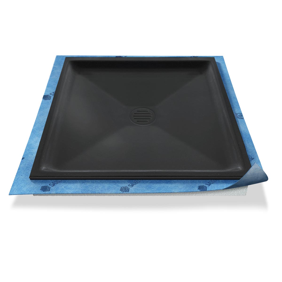 Duschwanne tief Punktablauf aus Mineralwerkstoff Duschwanne tief Punktablauf aus Mineralwerkstoff