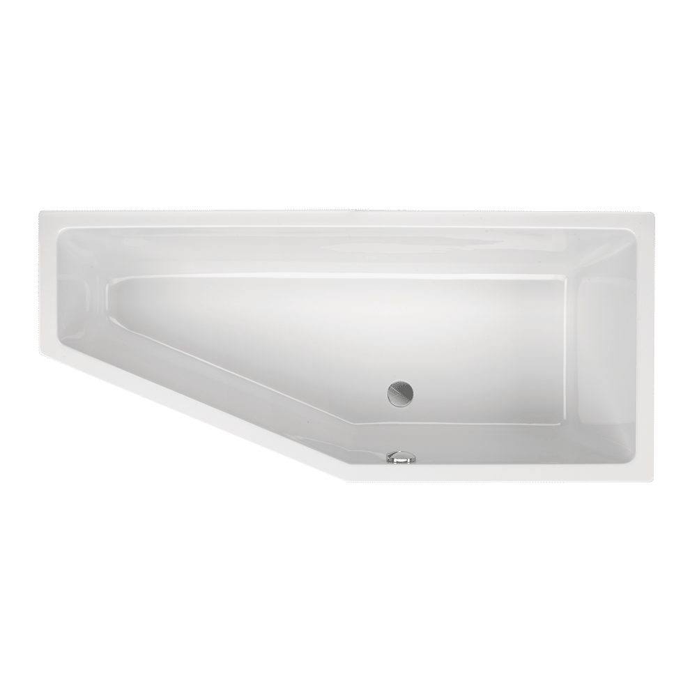 Baignoire à encombrement réduit Lupor - droite Baignoire à encombrement réduit Lupor - droite