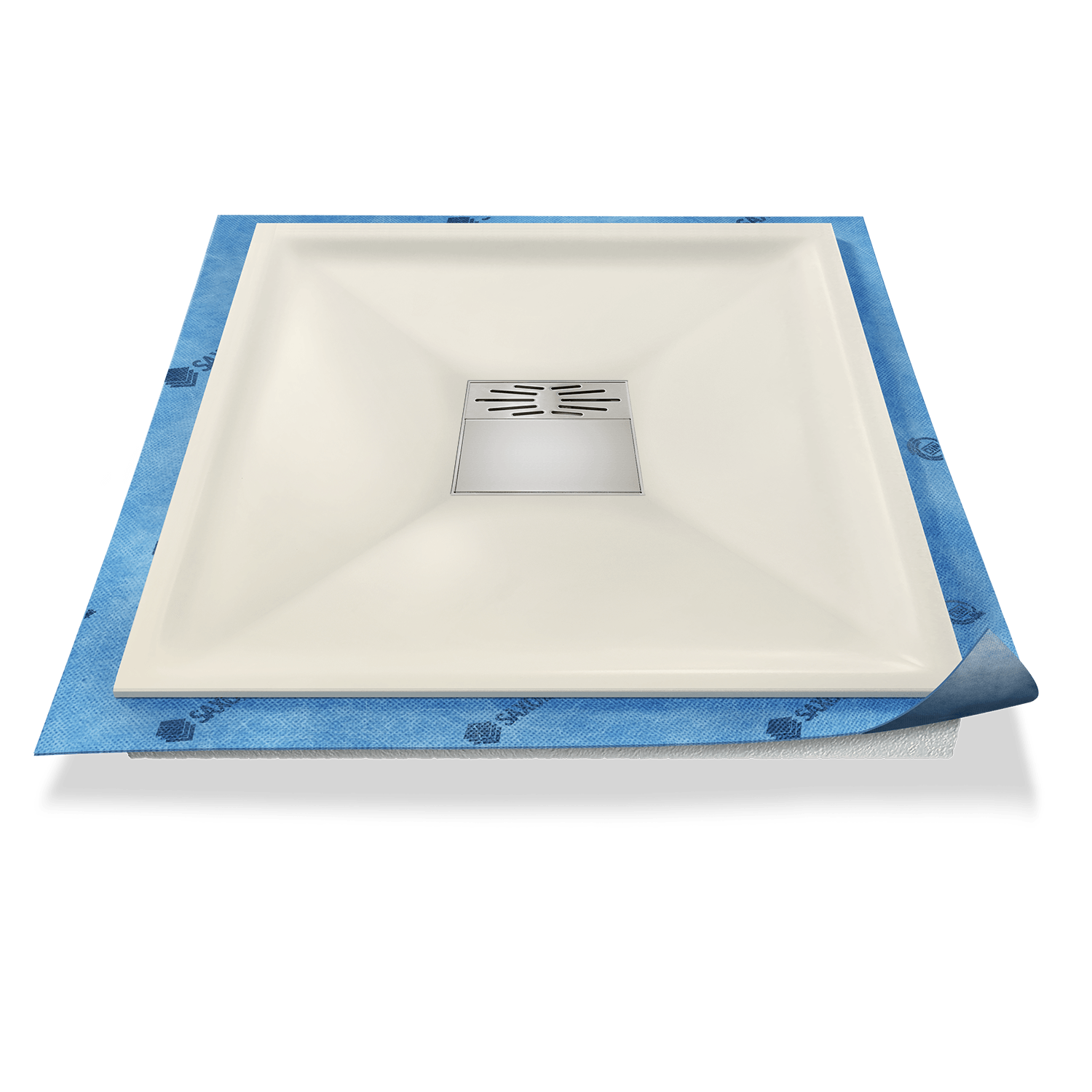 Duschwanne tief Pumpensystem aus Mineralwerkstoff Duschwanne tief Pumpensystem aus Mineralwerkstoff