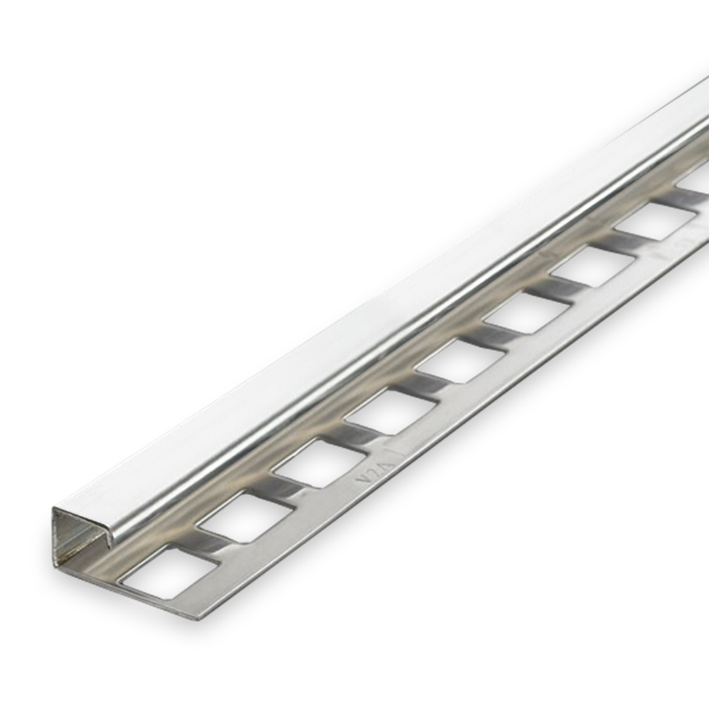 Fliesenschiene Quadratprofil 250 cm Länge Fliesenschiene Quadratprofil 250 cm Länge