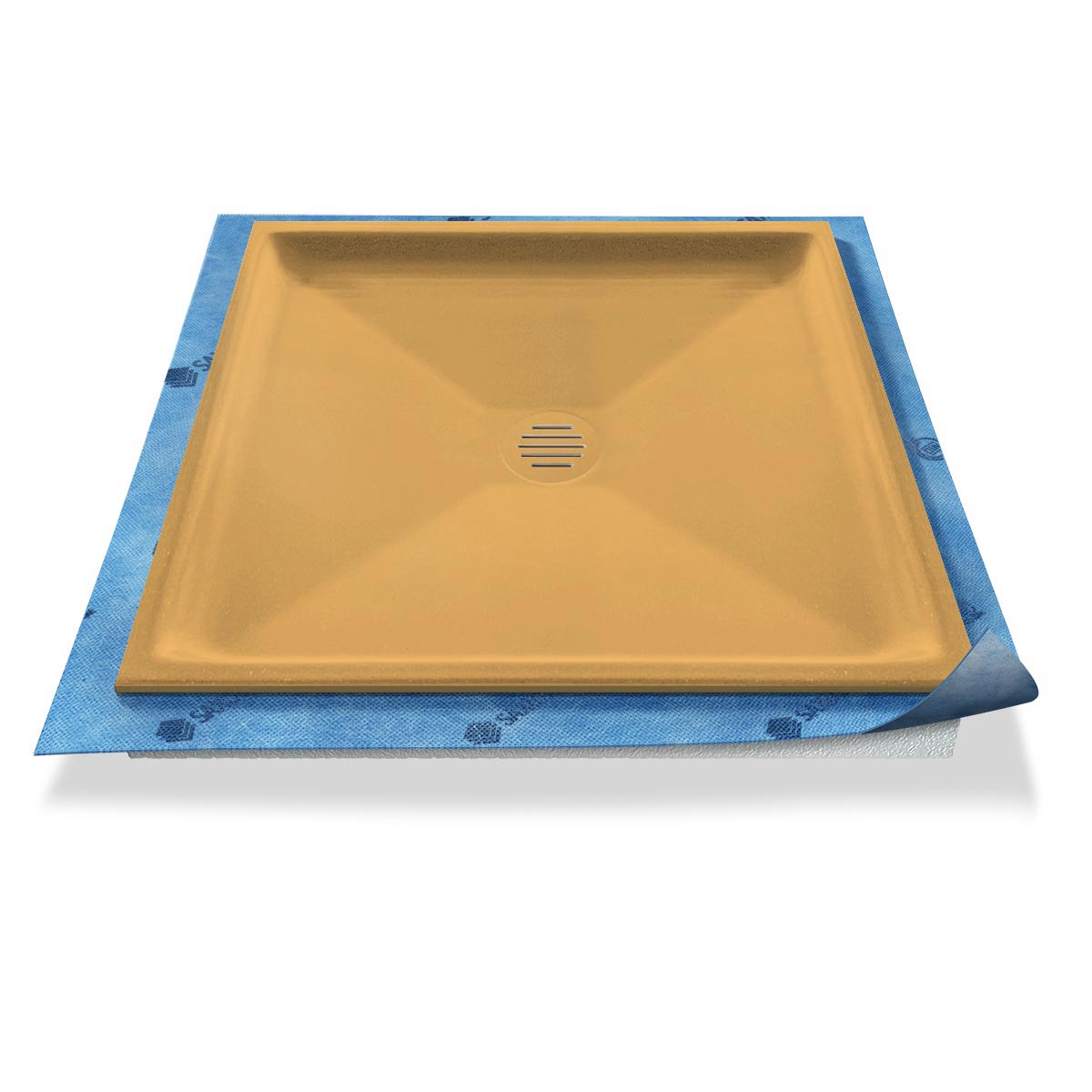 Duschwanne tief Punktablauf aus Mineralwerkstoff Duschwanne tief Punktablauf aus Mineralwerkstoff