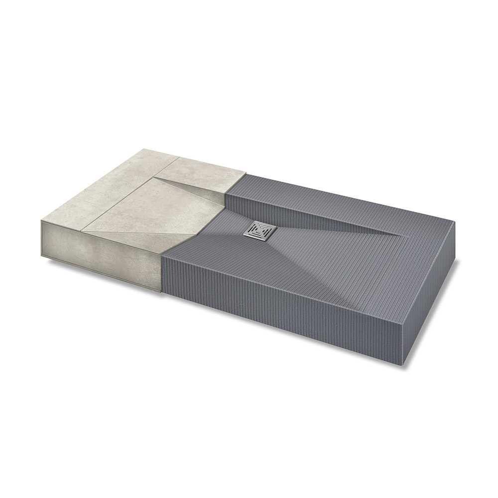 Simply 3 Waschtisch befliesbar 60-200 cm mit Punktablauf kürzbar Simply 3 Waschtisch befliesbar 60-200 cm mit Punktablauf kürzbar