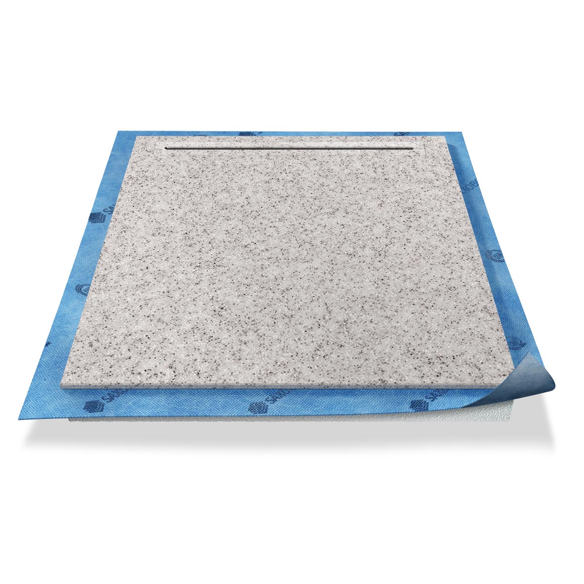 Duschwanne Rinnenablauf aus Mineralwerkstoff Slimline + UltraSlim Duschwanne Rinnenablauf aus Mineralwerkstoff Slimline + UltraSlim