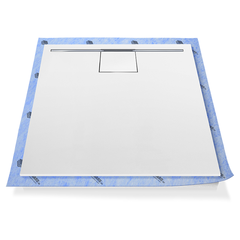 Receveur de douche Pumpensystem Line en matériau minéral Receveur de douche Pumpensystem Line en matériau minéral