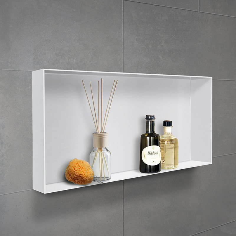 Wandnische aus Mineralwerkstoff Wandnische aus Mineralwerkstoff