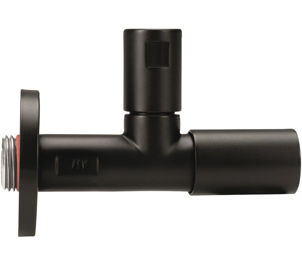 Design Eckventil FORMAT Tec MS matt schwarz Design Eckventil FORMAT Tec MS matt schwarz