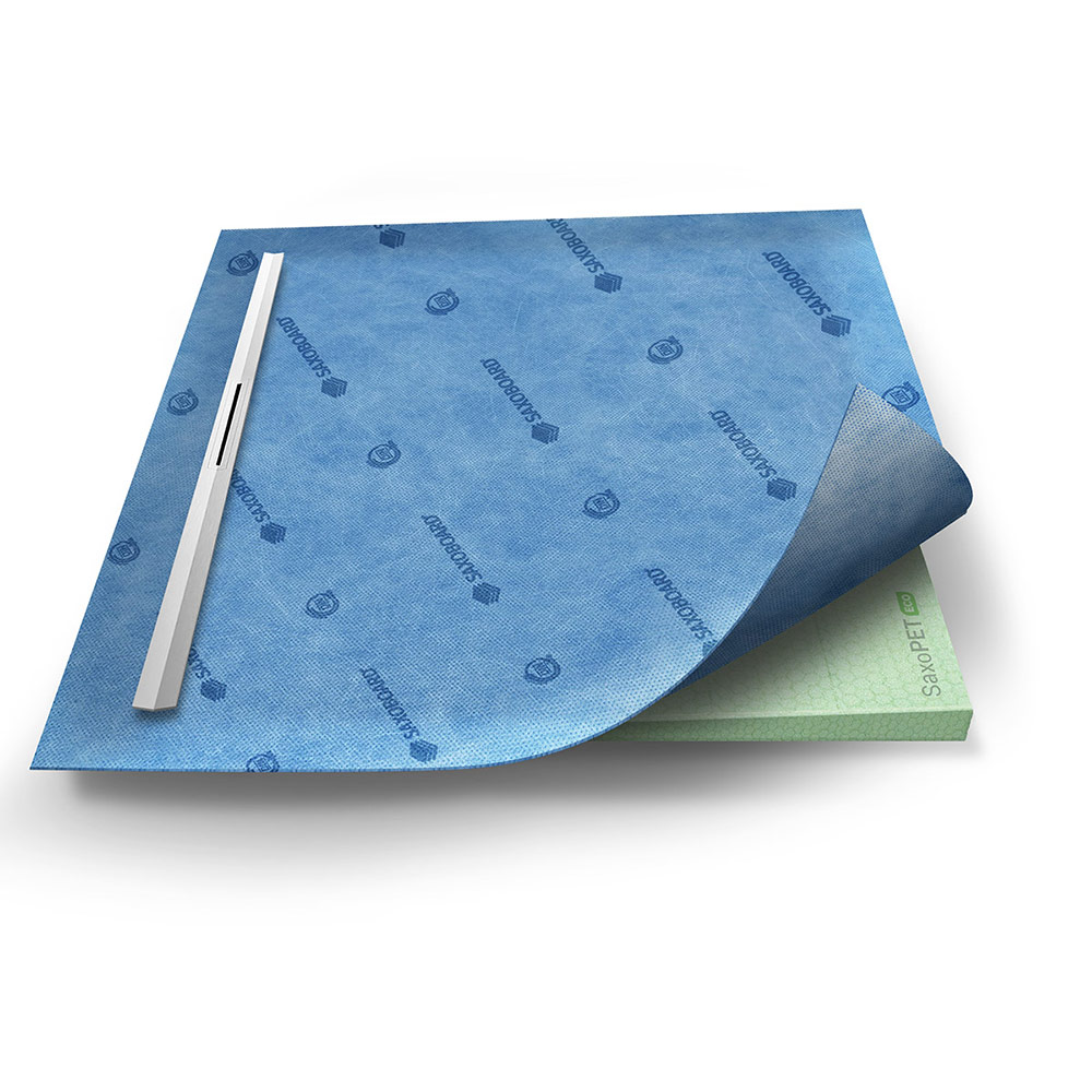 Duschelement mit EasyFlex Rinne 120x120 cm Duschelement mit EasyFlex Rinne 120x120 cm