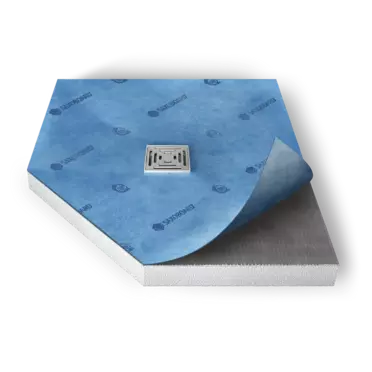 Duschelement Fünfeck 130x130 cm