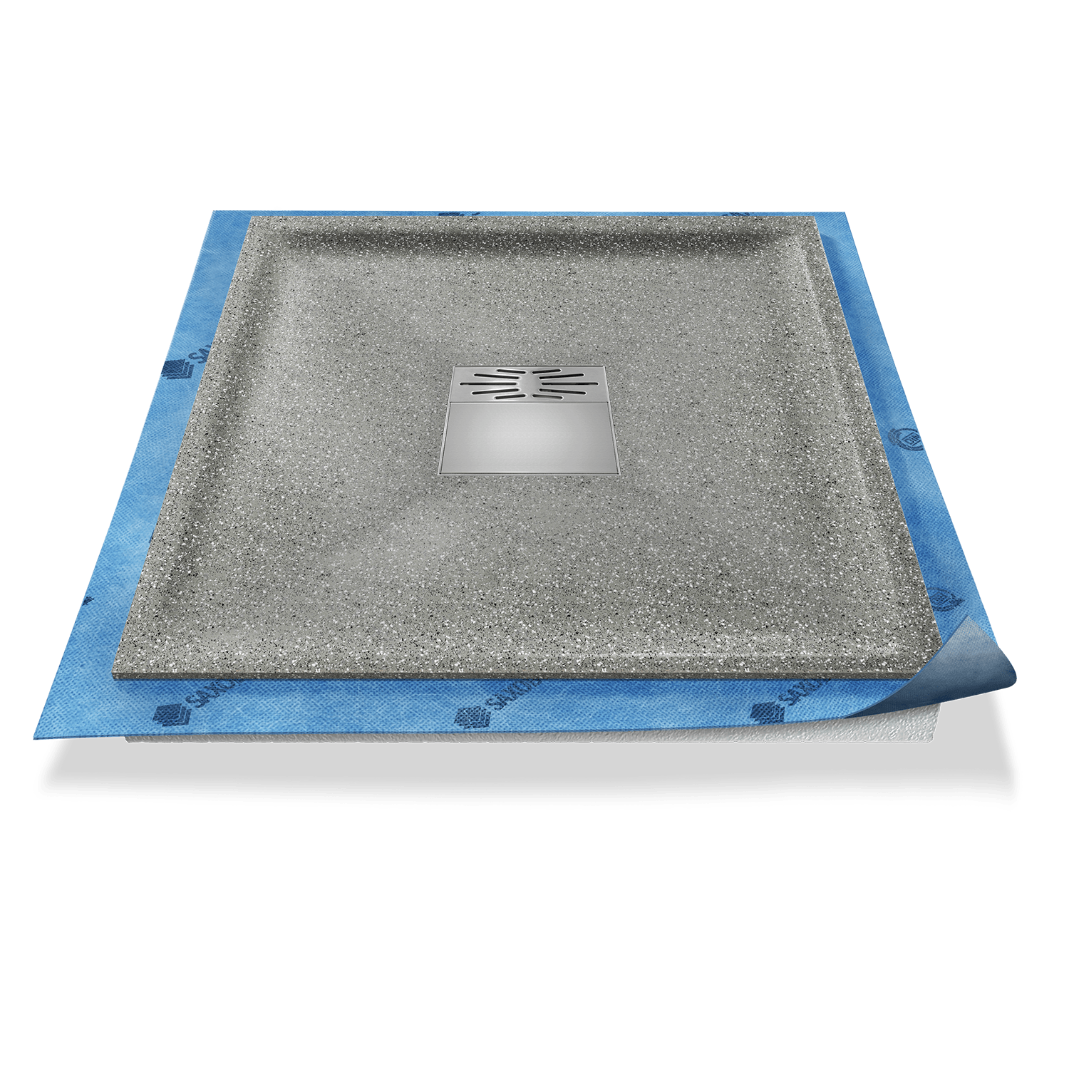 Duschwanne tief Pumpensystem aus Mineralwerkstoff Duschwanne tief Pumpensystem aus Mineralwerkstoff