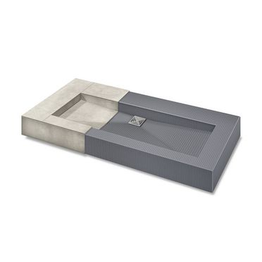 Simply 1 Waschtisch befliesbar 60-200 cm mit Punktablauf kürzbar Simply 1 Waschtisch befliesbar 60-200 cm mit Punktablauf kürzbar