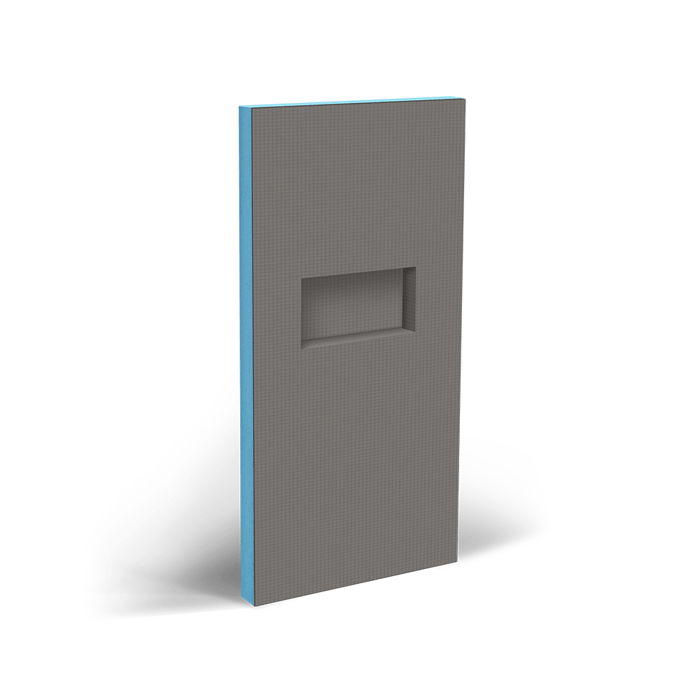 Wandelement als Duschwand - wahlweise mit Nische(n) Wandelement als Duschwand - wahlweise mit Nische(n)