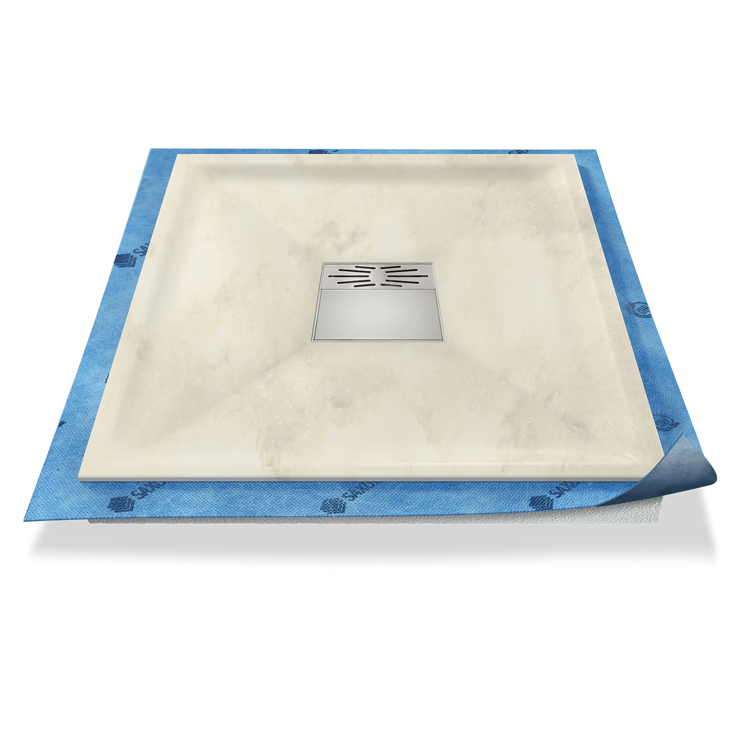 Duschwanne tief Pumpensystem aus Mineralwerkstoff Duschwanne tief Pumpensystem aus Mineralwerkstoff