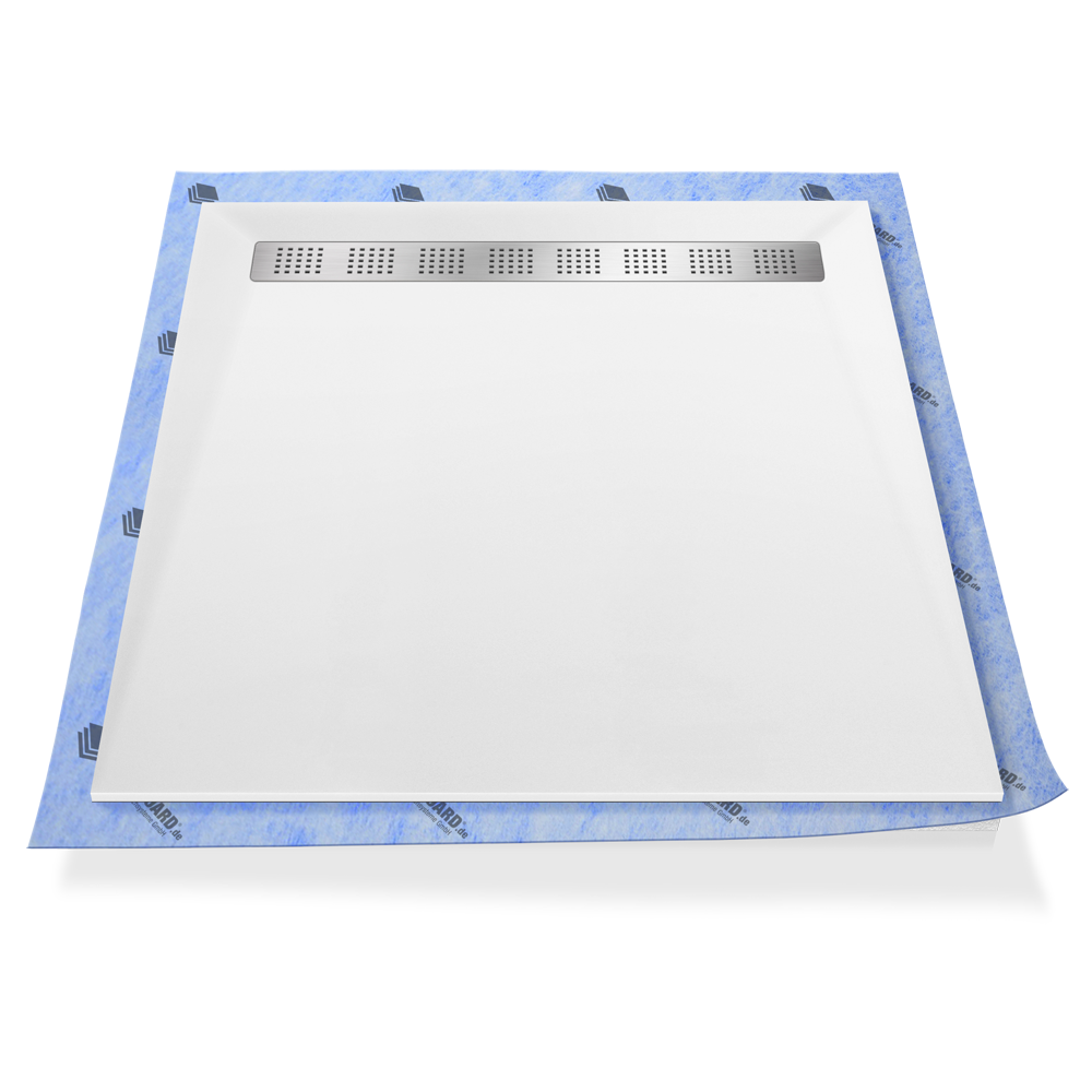 Duschwanne Rinnenablauf aus Mineralwerkstoff Slimline + UltraSlim Duschwanne Rinnenablauf aus Mineralwerkstoff Slimline + UltraSlim