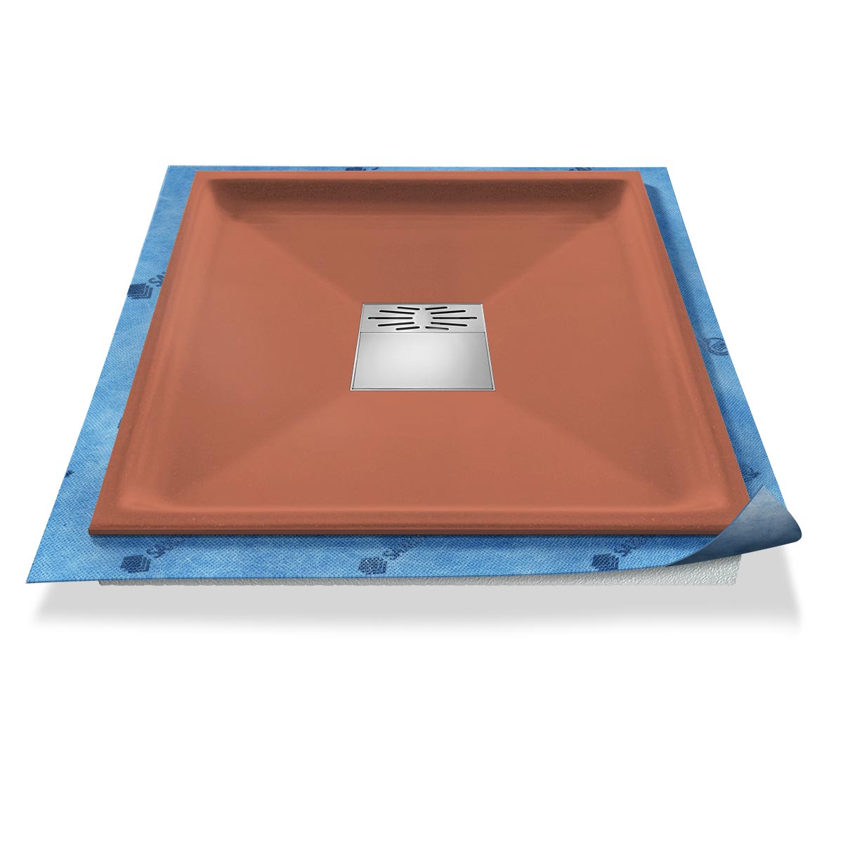 Duschwanne tief Pumpensystem aus Mineralwerkstoff Duschwanne tief Pumpensystem aus Mineralwerkstoff