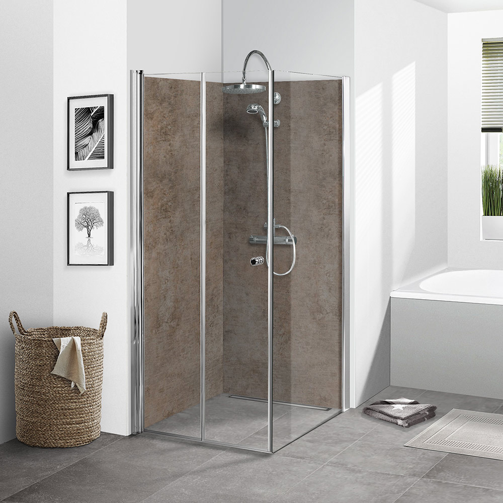 Duschrückwand Campino Concrete Duschrückwand Flat "campino concrete"