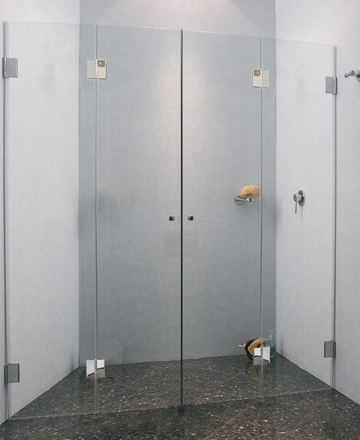 Nischen-Türen-Duschkabine - Falttür innen - FK2N Nischen-Türen-Duschkabine - Falttür innen - FK2N