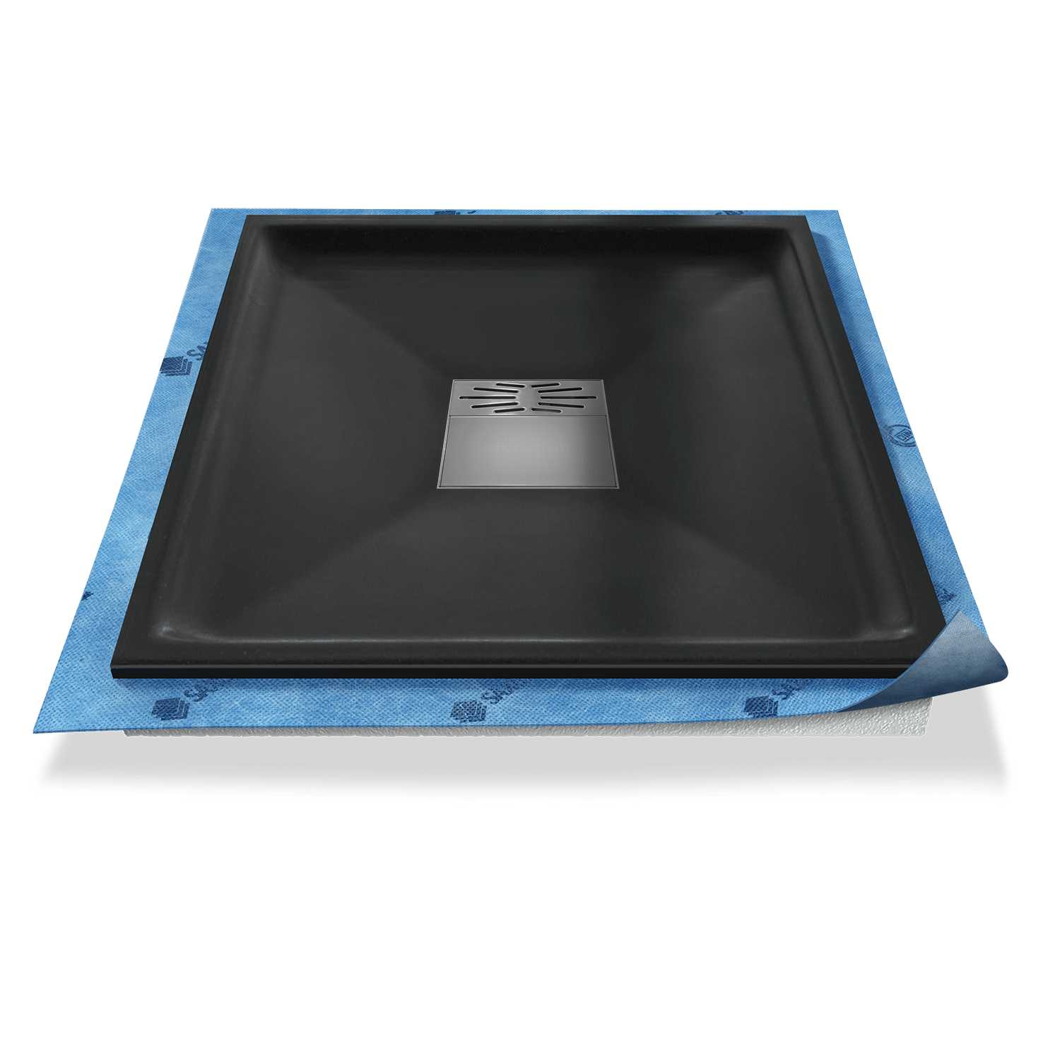 Duschwanne tief Pumpensystem aus Mineralwerkstoff Duschwanne tief Pumpensystem aus Mineralwerkstoff