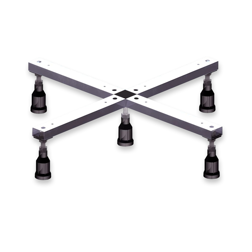 Montagefüße für Duschwannen aus Acryl