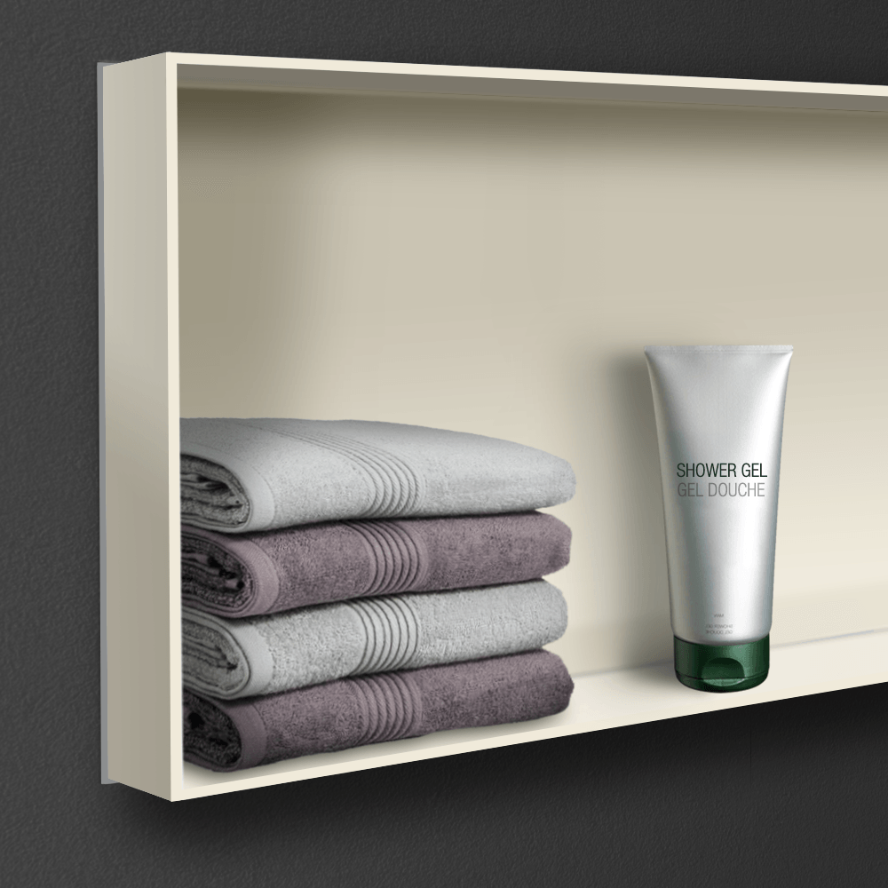 Wandnische Pergamo Wandnische aus Mineralwerkstoff