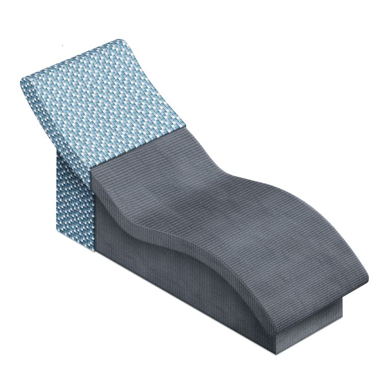 Saxoboard Wellnessliege Wave A Saxoboard Wellnessliege Wave A