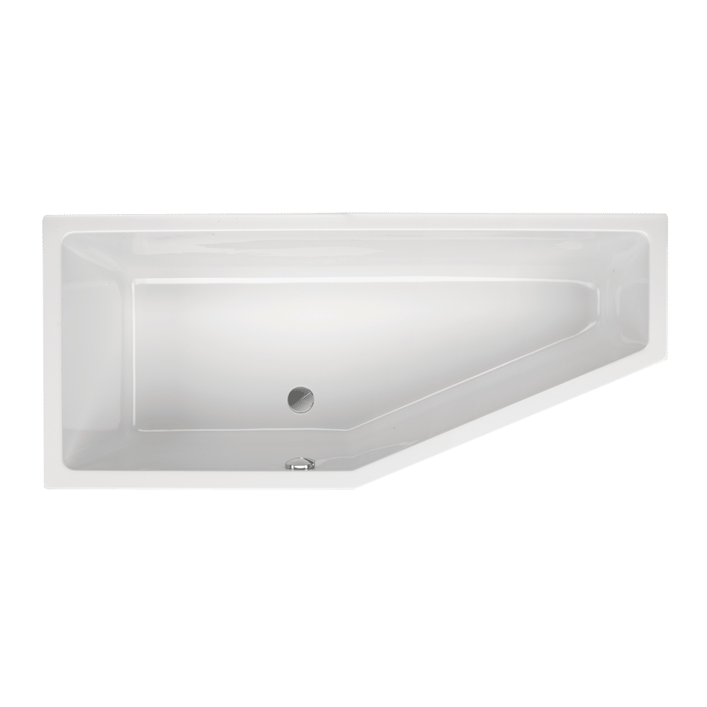 Raumspar-Badewanne Lupor - links Raumspar-Badewanne Lupor - links