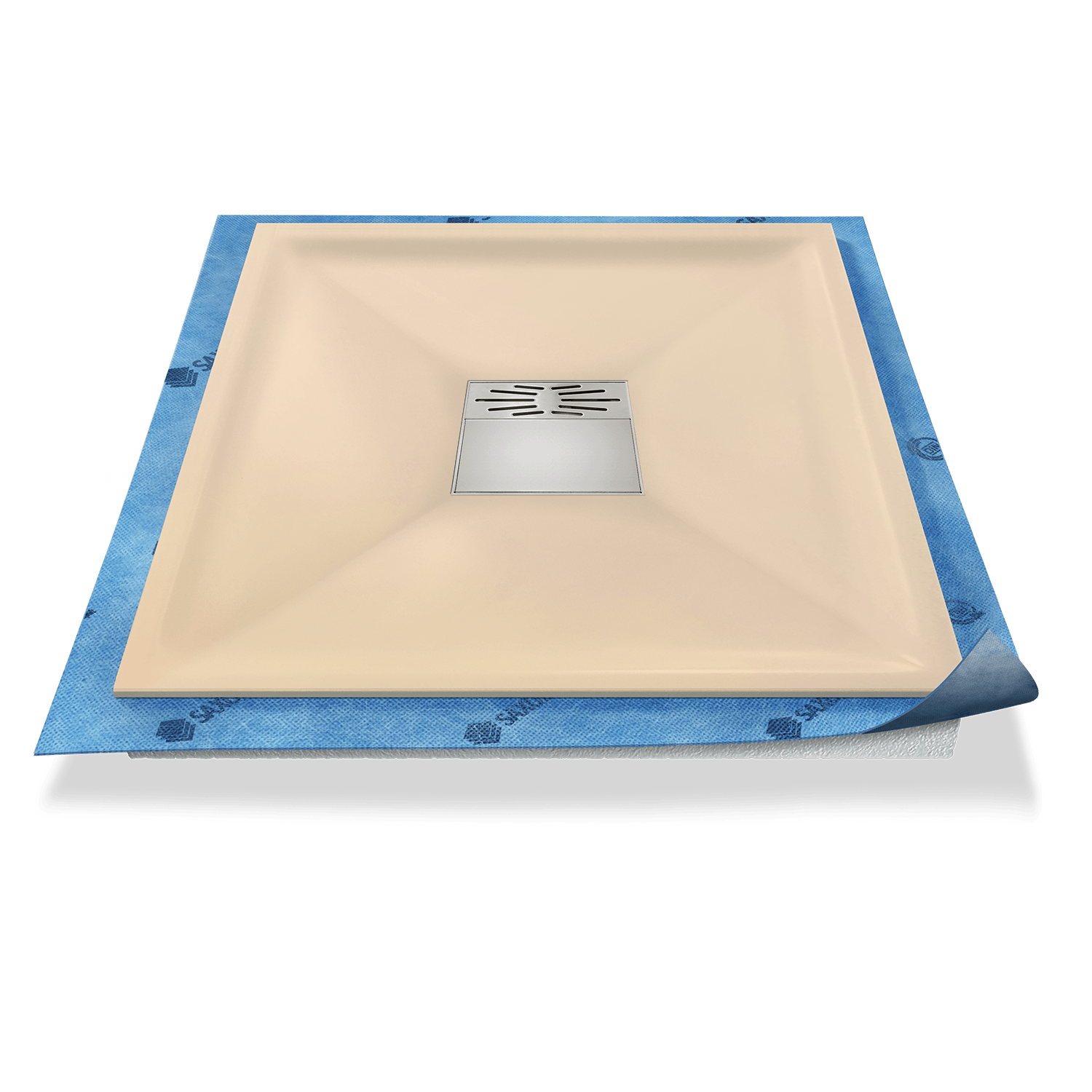 Duschwanne tief Pumpensystem aus Mineralwerkstoff Duschwanne tief Pumpensystem aus Mineralwerkstoff