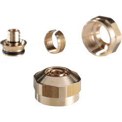 Klemmverschraubung 15x1,8 Messing Eurokonus