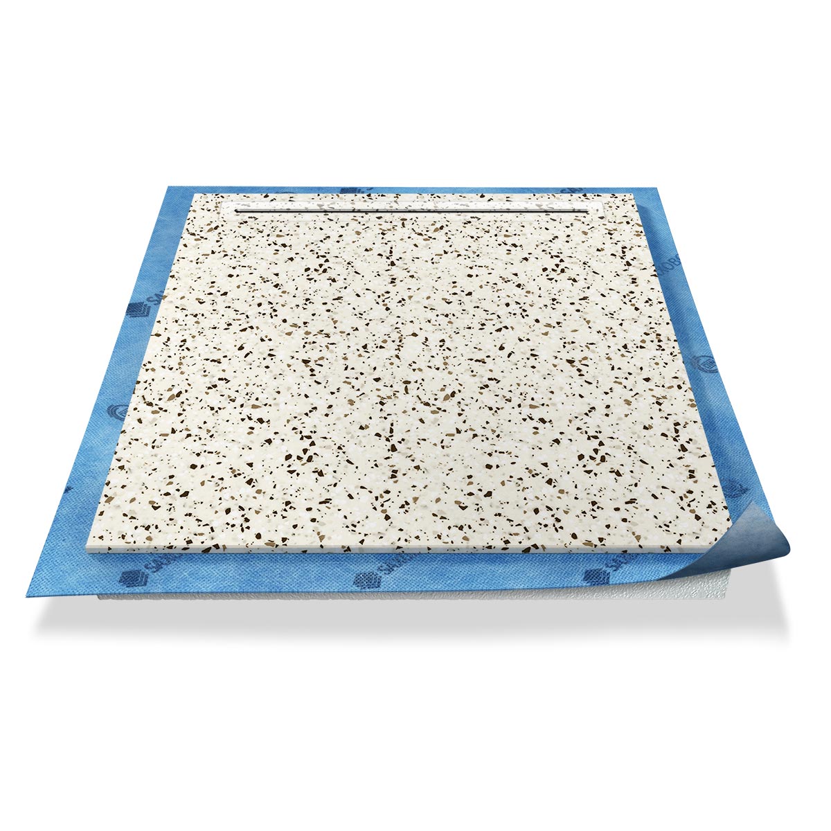 Duschwanne Rinnenablauf aus Mineralwerkstoff Slimline + UltraSlim Duschwanne Rinnenablauf aus Mineralwerkstoff Slimline + UltraSlim