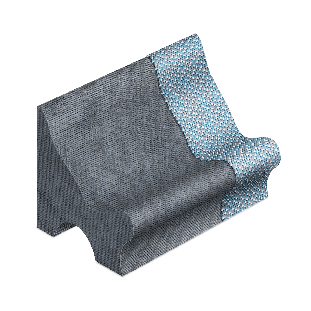 Saxoboard Sitzbank Wave 12