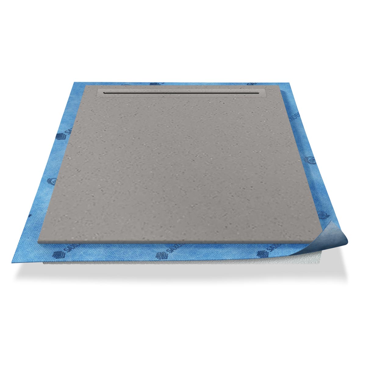 Duschwanne Rinnenablauf aus Mineralwerkstoff Slimline + UltraSlim Duschwanne Rinnenablauf aus Mineralwerkstoff Slimline + UltraSlim