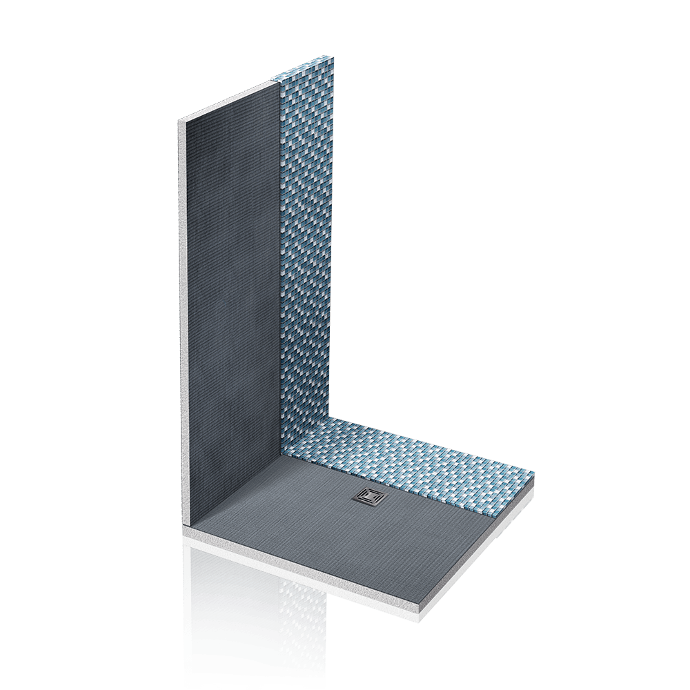 Freiformdusche Seitenwand Freiformdusche Seitenwand