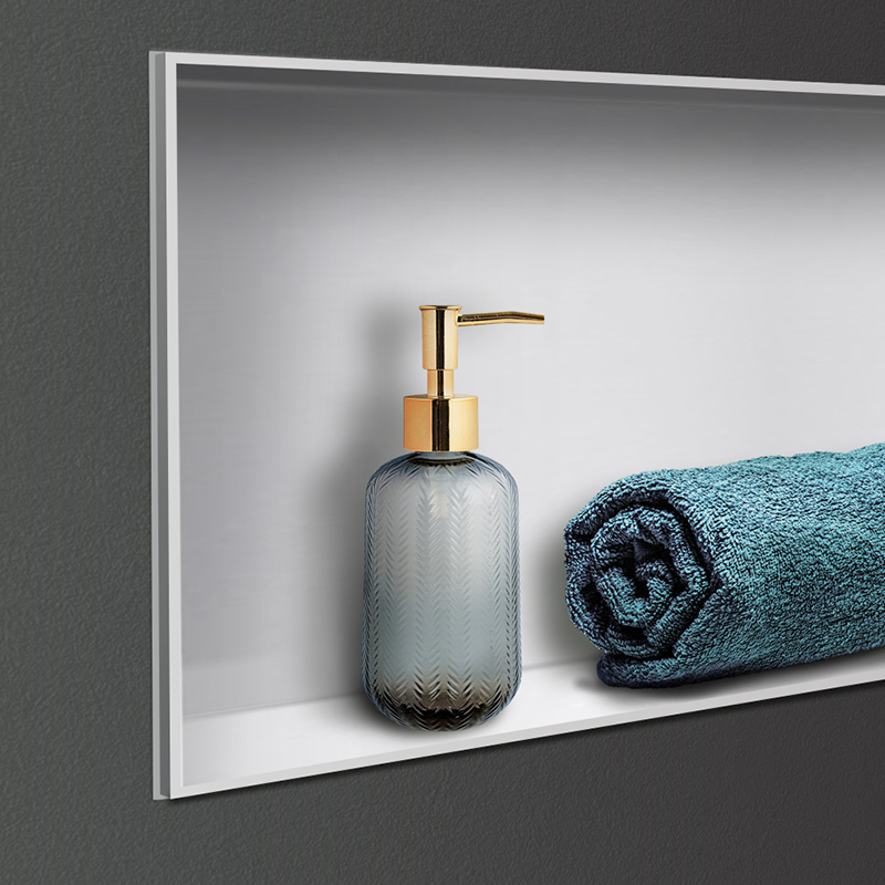 Wandnische aus Mineralwerkstoff Wandnische aus Mineralwerkstoff