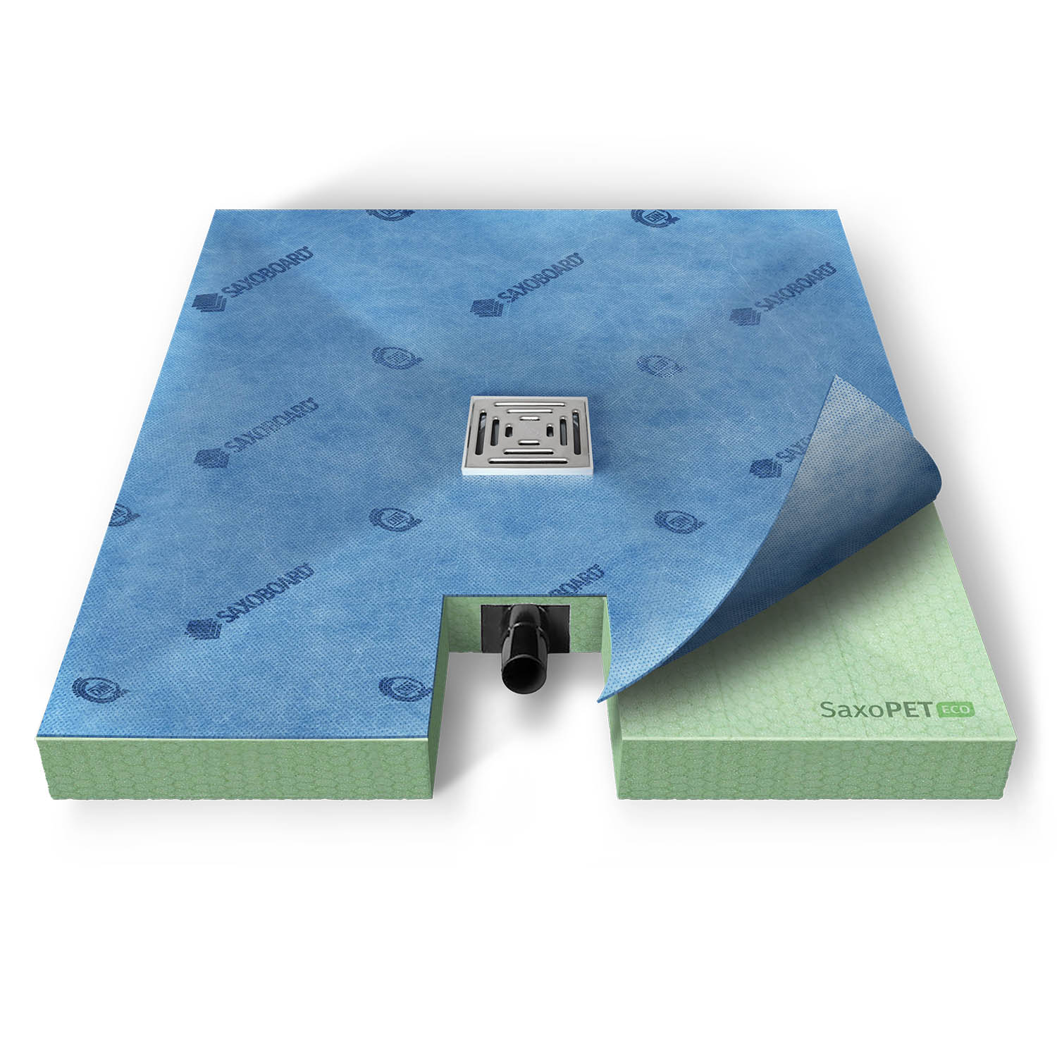 Duschelement mit Punktablauf Solid Duschelement mit Punktablauf Solid