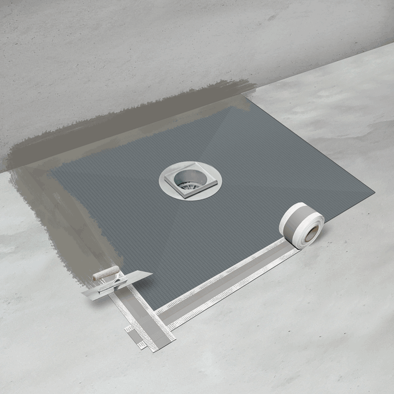 Kit d'étanchéité pour éléments de douche Kit d'étanchéité pour éléments de douche