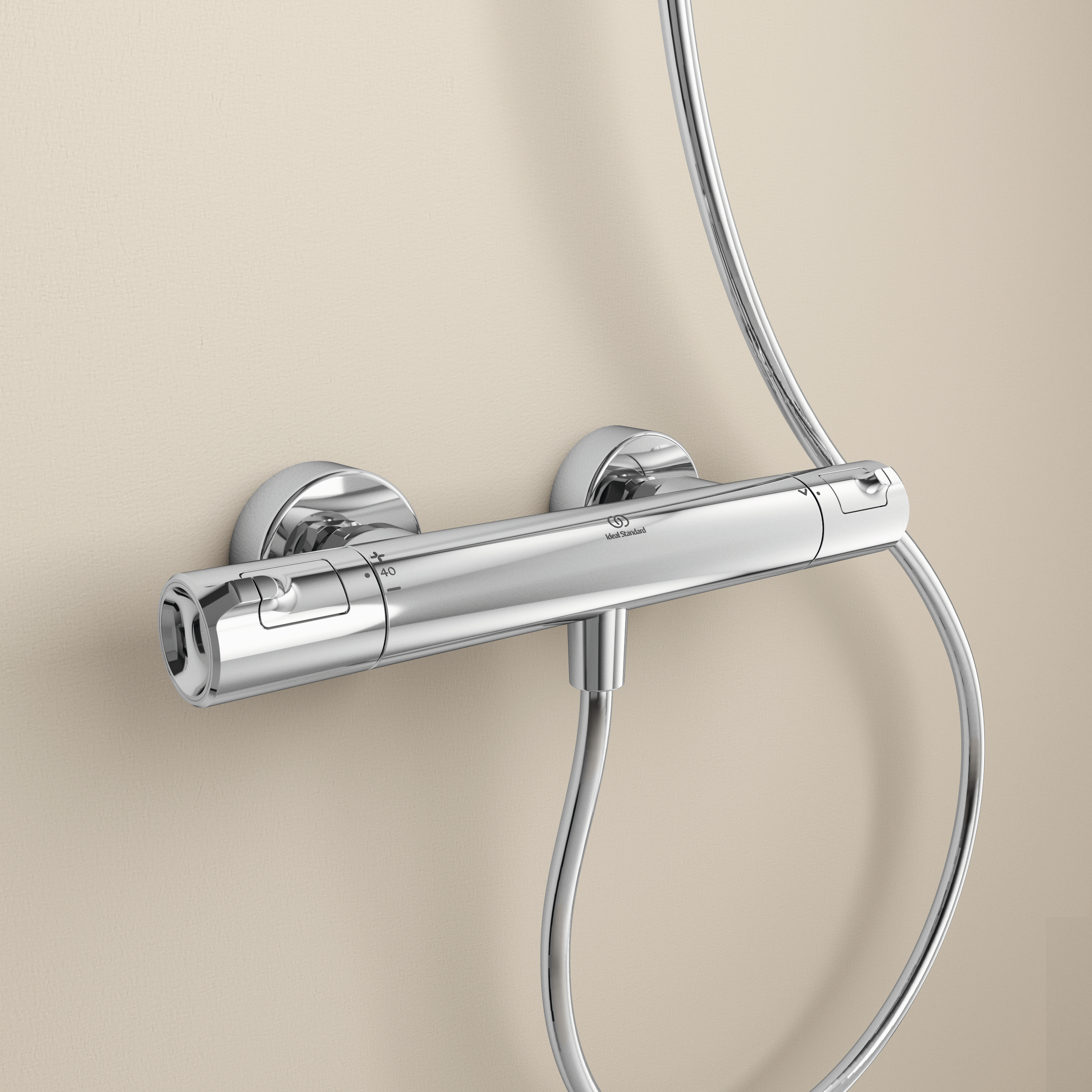 Ideal Standard Ceratherm T50 Thermostat-Brausearmatur Aufputz Ideal Standard Ceratherm T50 Thermostat-Brausearmatur Aufputz