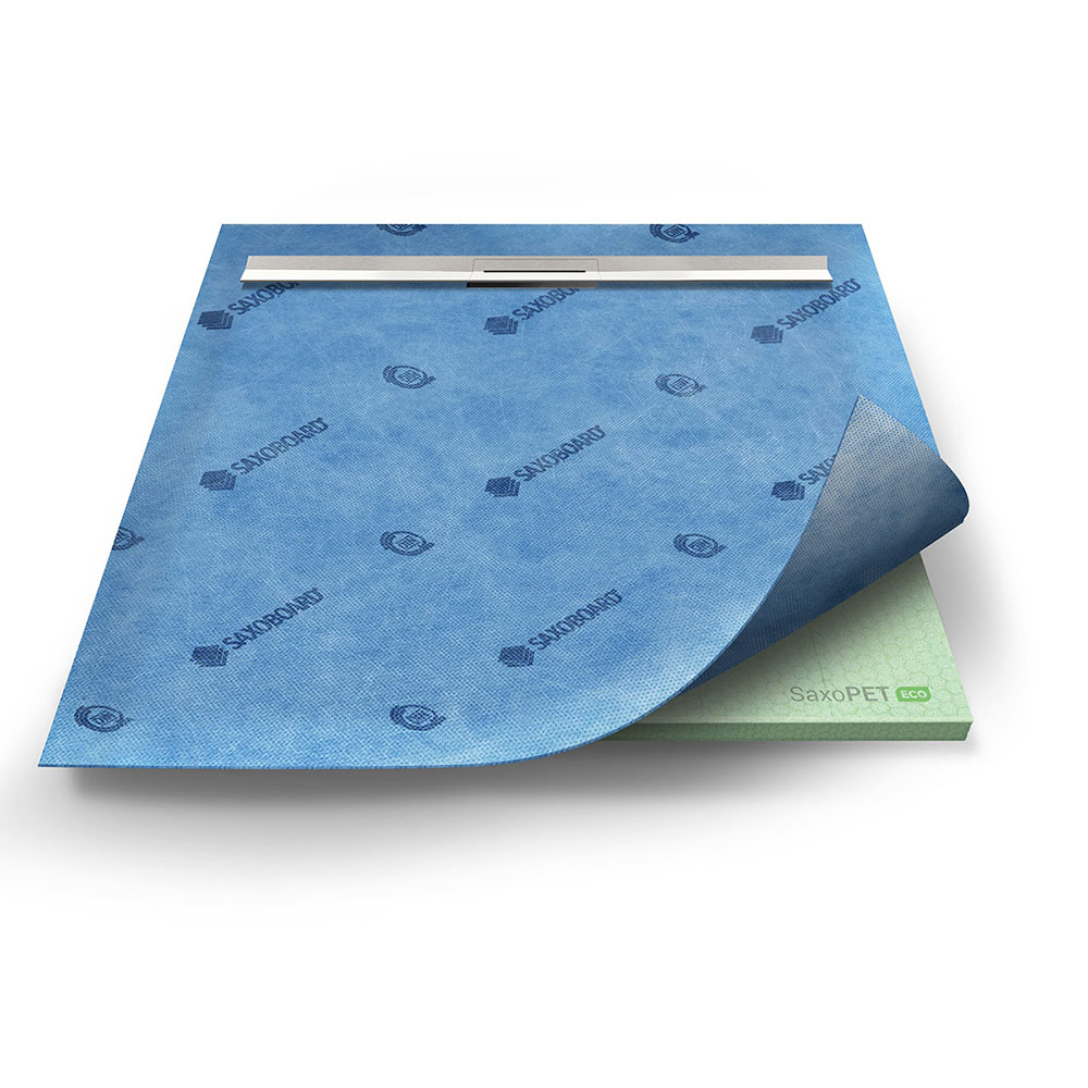 Duschelement mit EasyFlex Rinne 120x120 cm Duschelement mit EasyFlex Rinne 120x120 cm