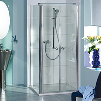 Portes battantes ELANA avec paroi latérale