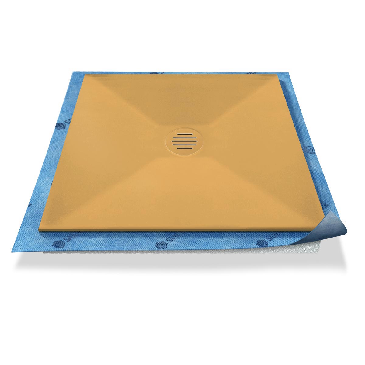 Duschwanne Punktablauf aus Mineralwerkstoff Duschwanne Punktablauf aus Mineralwerkstoff