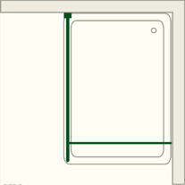 Duschwand freistehend - APX Duschwand freistehend - APX