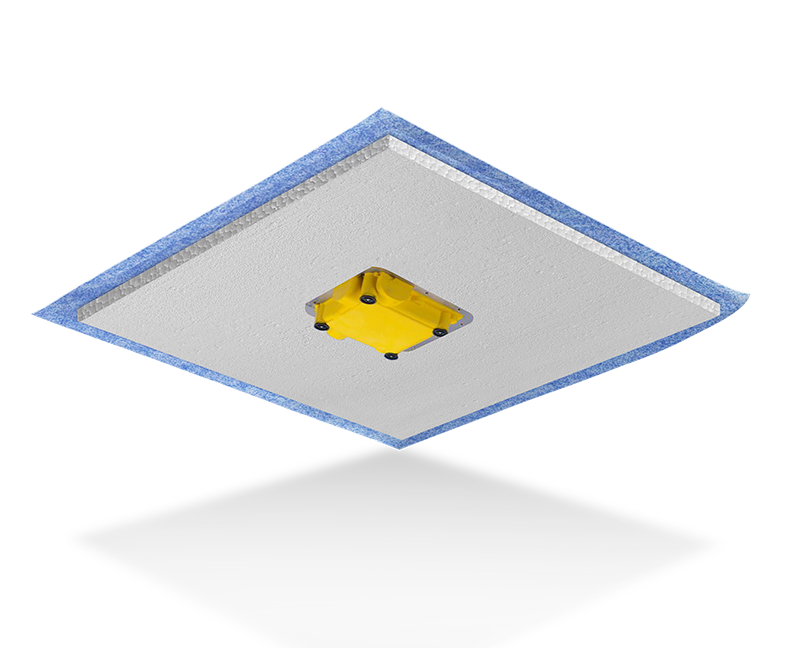 Fünfeck-Duschwanne tief Pumpensystem aus Mineralwerkstoff Fünfeck-Duschwanne tief Pumpensystem aus Mineralwerkstoff