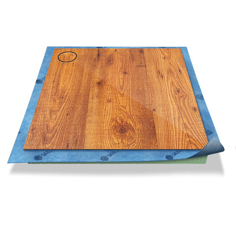 Duschelement Punkteckablauf mit Dekoroberfläche 80x80 cm Duschelement Punkteckablauf mit Dekoroberfläche 80x80 cm