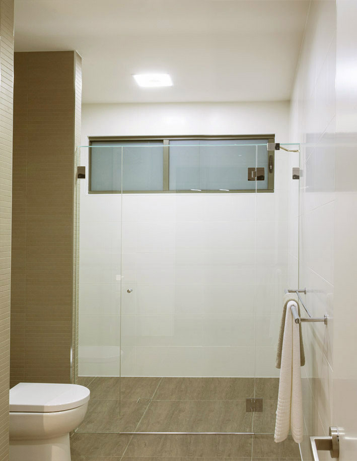 Cabine de douche à porte en niche - AXN Cabine de douche à porte en niche - AXN