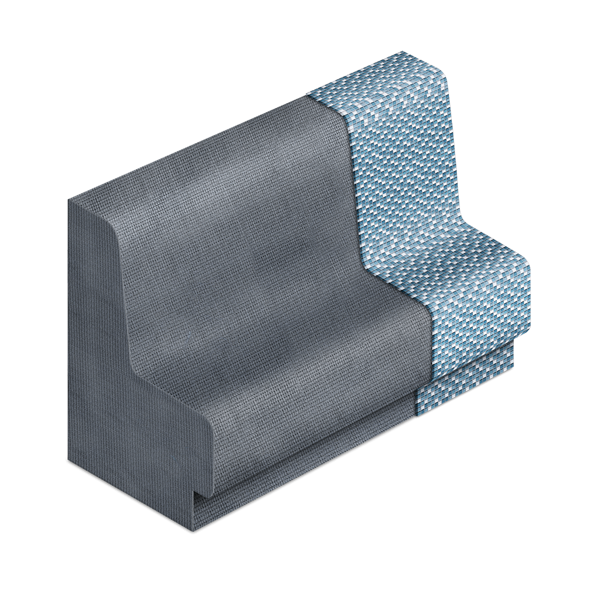 Saxoboard Sitzbank Wave 6