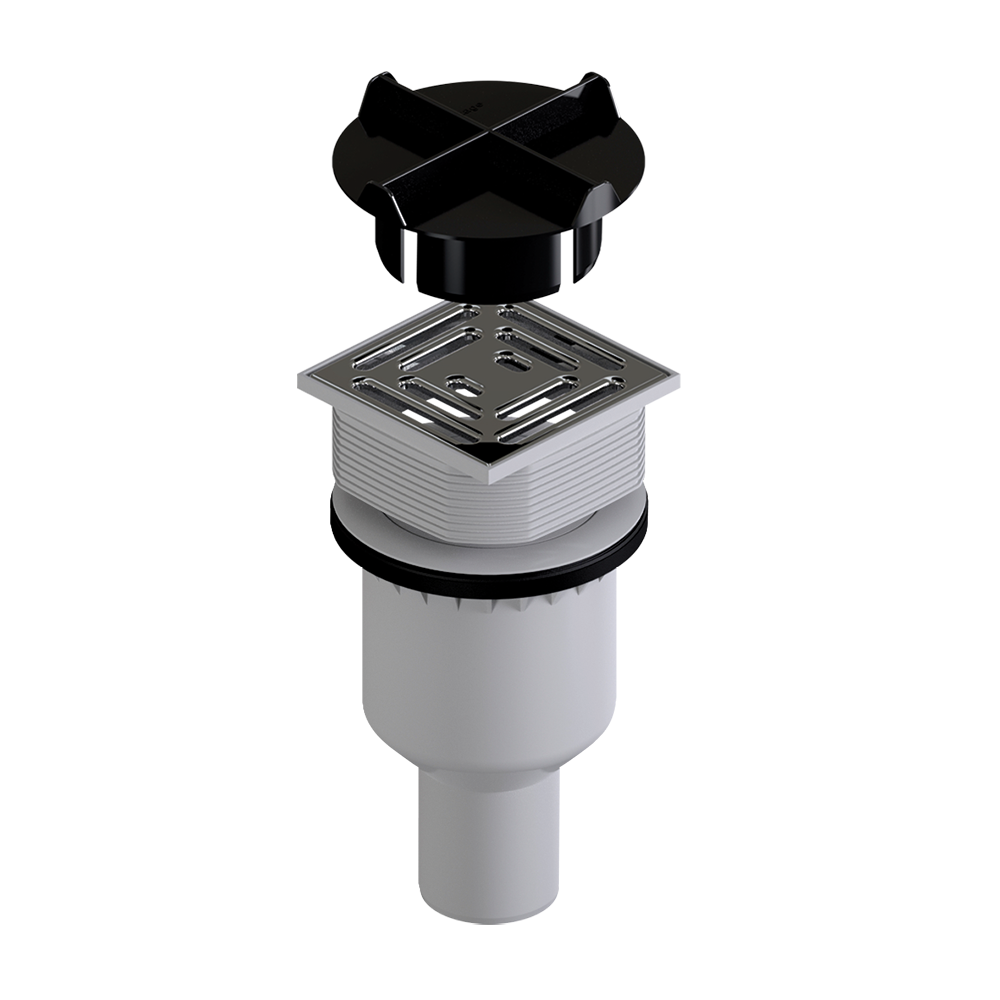 Halbkreis-Duschwanne Punktablauf aus Mineralwerkstoff Halbkreis-Duschwanne Punktablauf aus Mineralwerkstoff