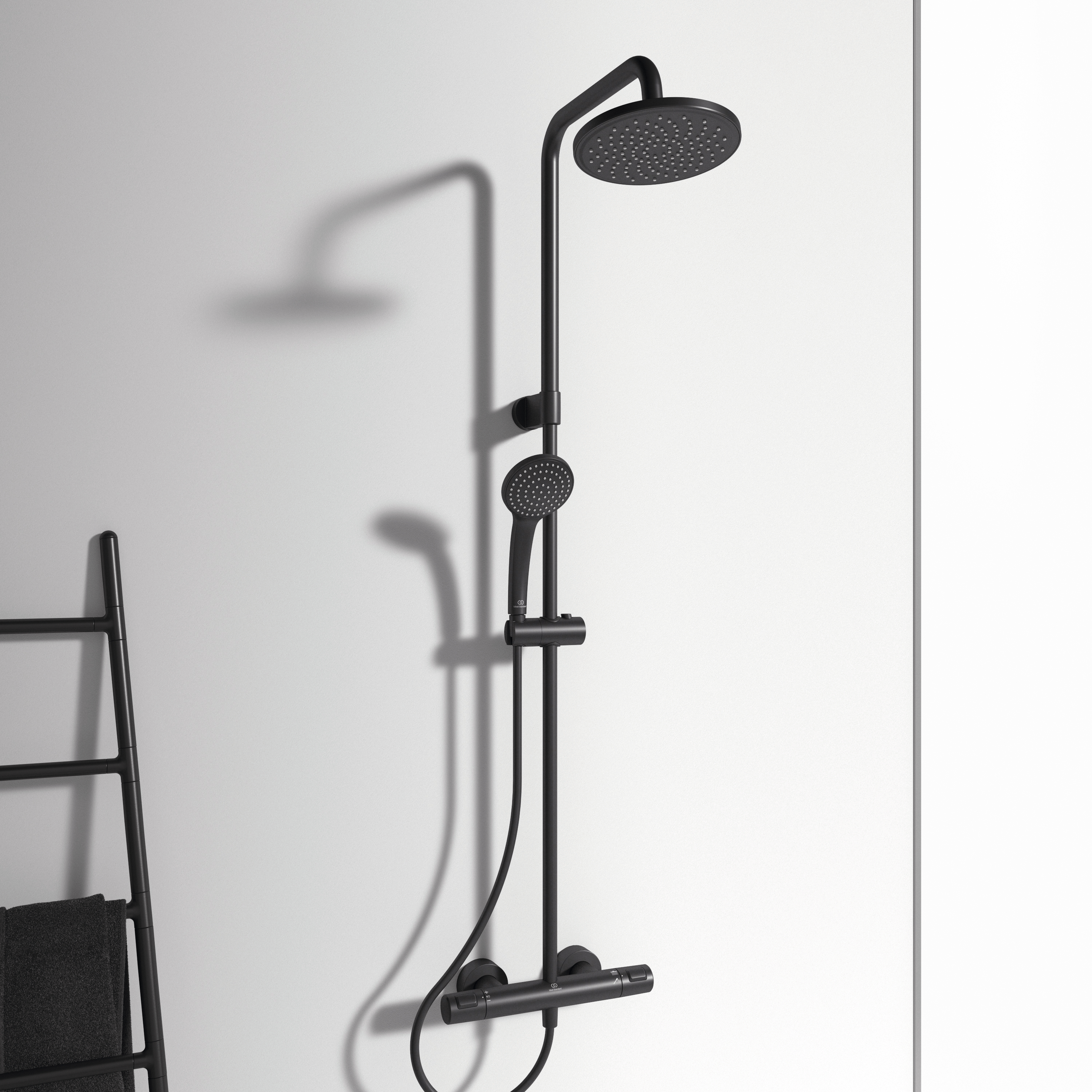 Ideal Standard Ceratherm T25 Duschsystem mit Brausethermostat Aufputz Ideal Standard Ceratherm T25 Duschsystem mit Brausethermostat Aufputz